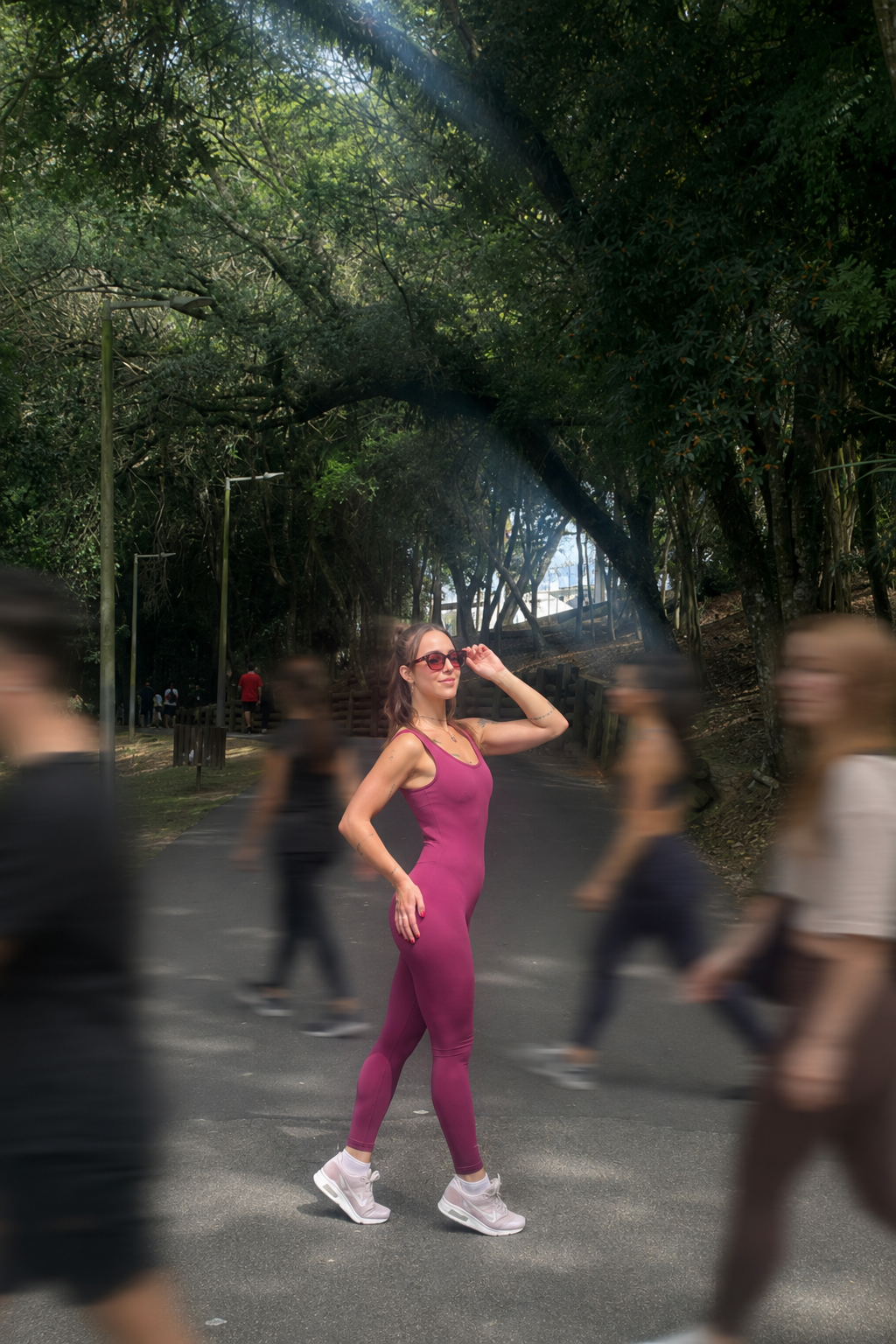 AFIT em movimento durante a rotina